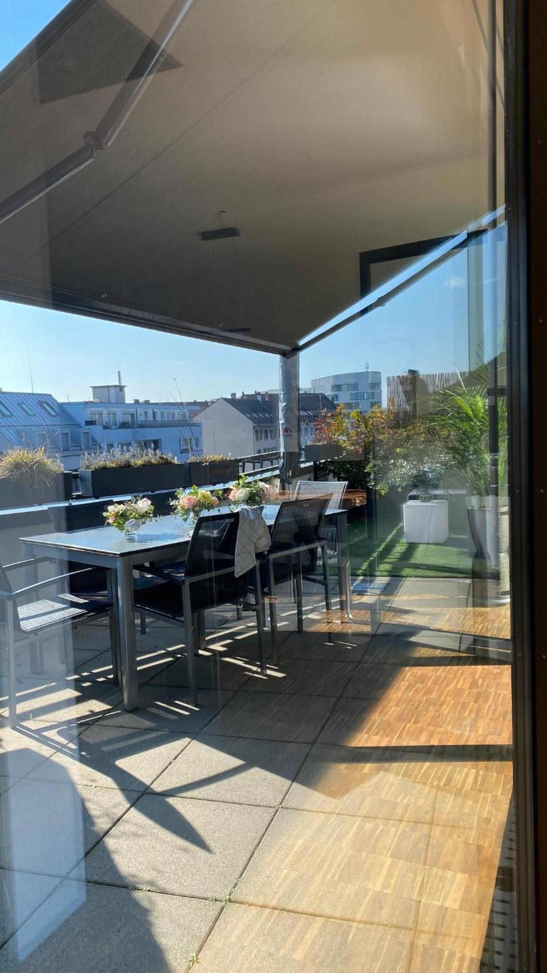 Penthouse 5 Room Duplex 3 Terraces, Near Center And Rhine Basel Eksteriør bilde